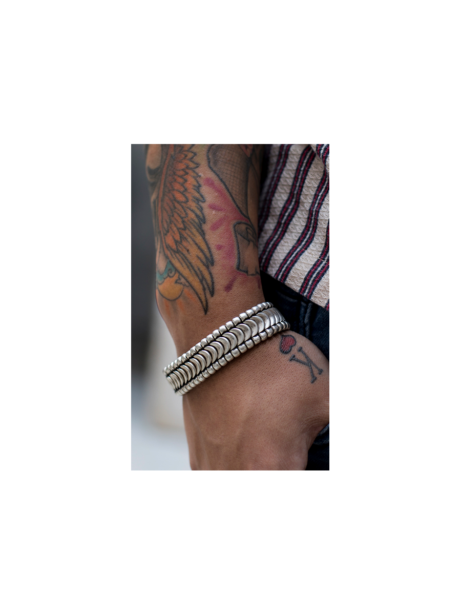 Bracelet ligne homme Ciclon l 1 vue porté l Tilleulmenthe boutique de mode femme en ligne