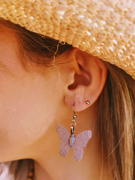 Bijoux d'oreilles pendants colorés | 2 vue rapprochée | Tilleulmenthe boutique de mode en ligne