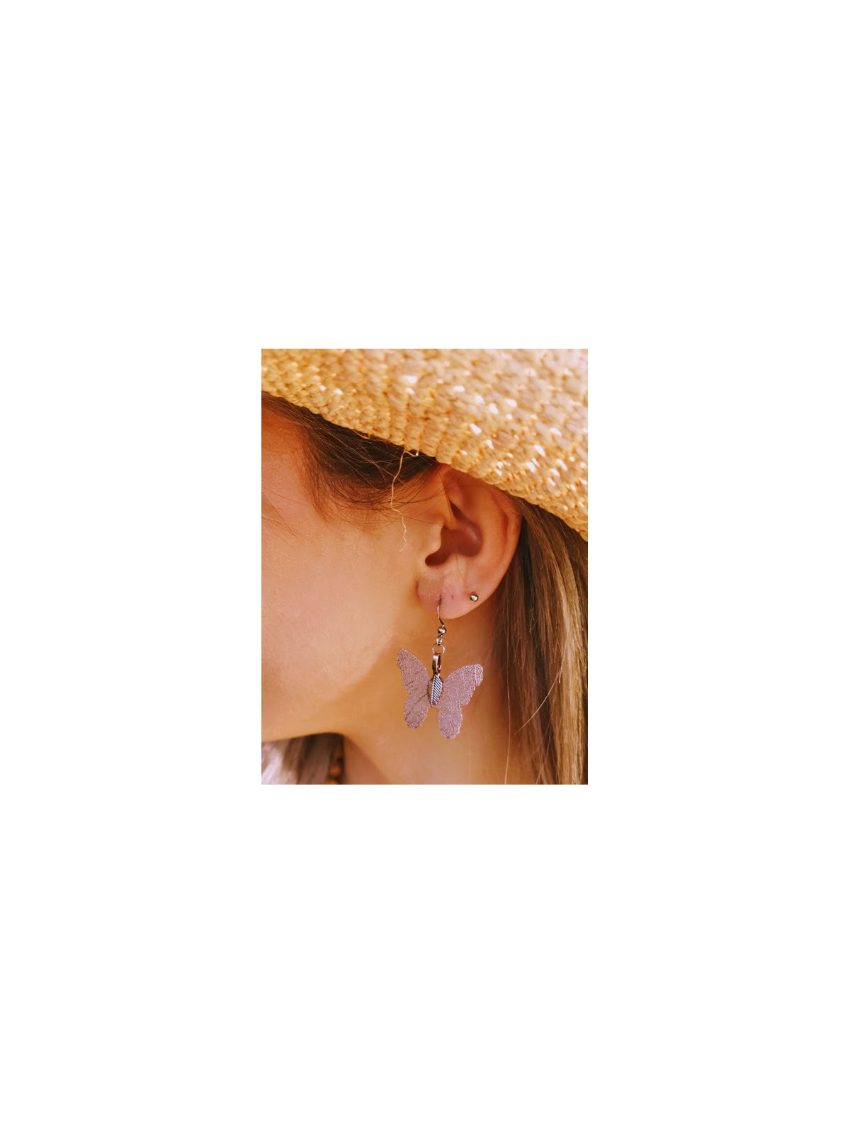 Bijoux d'oreilles pendants colorés | 2 vue rapprochée | Tilleulmenthe boutique de mode en ligne