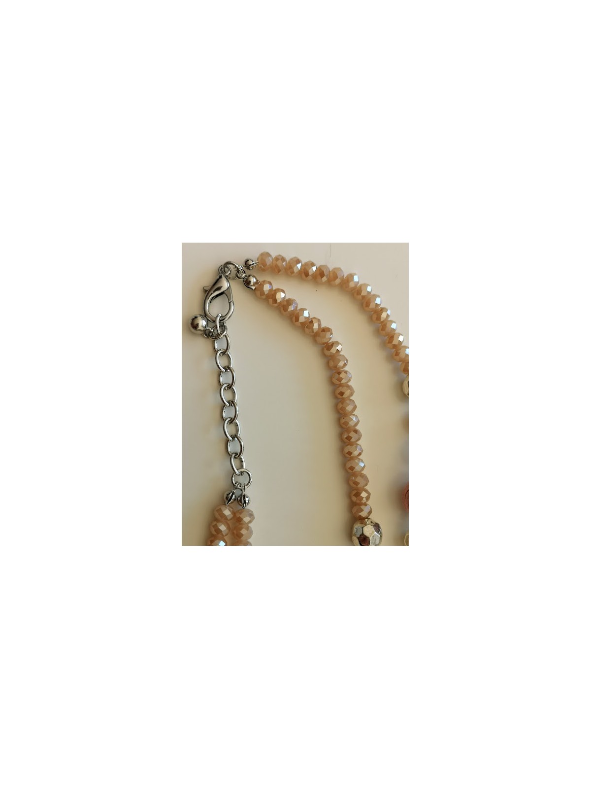 Colliers avec différentes perles | 3 vue rapprochée fermoir | Tilleulmenthe boutique de mode femme en ligne