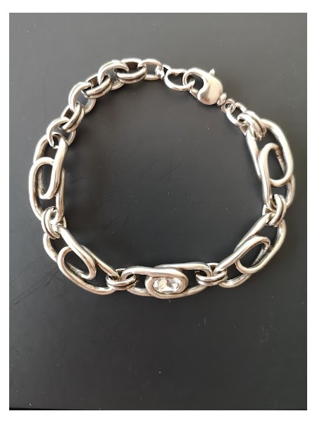 Bracelet Ciclon avec fermoir mousqueton | 3 vue de haut | Tilleulmenthe boutique de mode femme en ligne