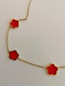Bijoux collier maille fine dorée l 3 vue rapprochée maille l Tilleulmenthe mode boutique de vêtements femme en ligne