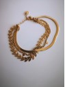 Bracelet doré en acier sans nickel l 2 vue non porté l Tilleulmenthe mode boutique de vêtements en ligne