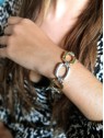 Bracelet fabrication artisanale Ciclon l 1 vue porté l Tilleulmenthe mode boutique de vêtements femme en ligne