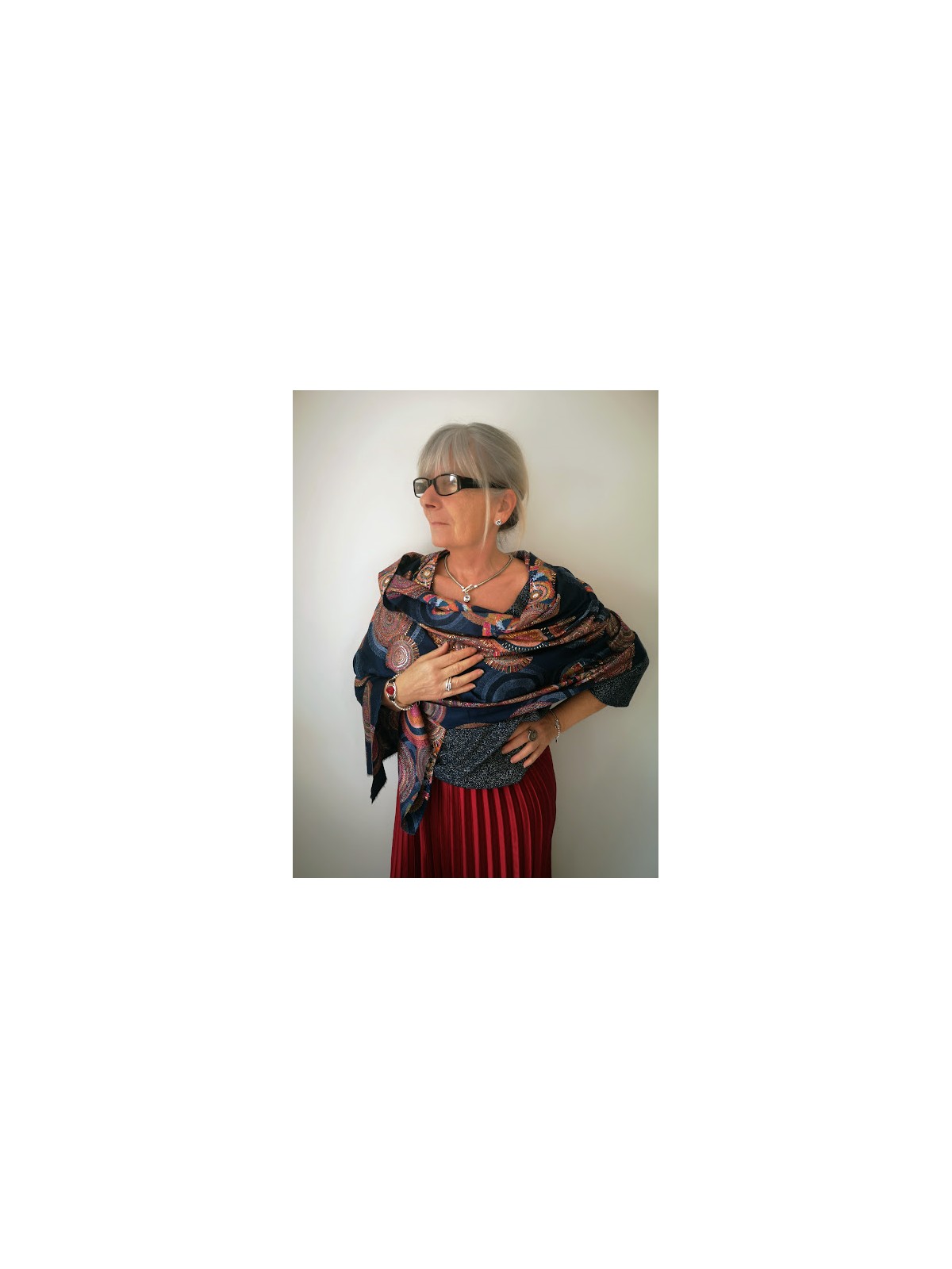 Etole tricolore l 1 vue portée lTilleulmenthe mode boutique de vêtements femme en ligne