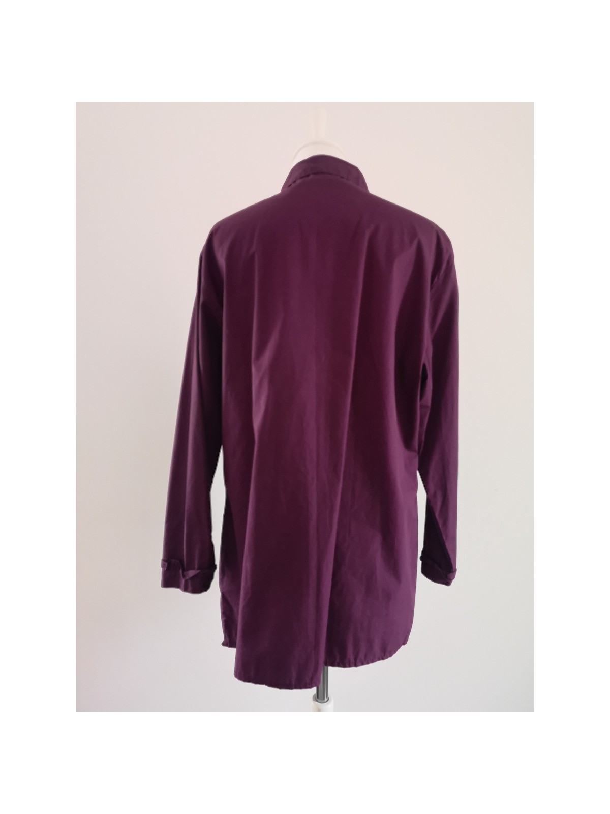 Robe courte style chemise avec boutons l 2 vue de dos l Tilleulmenthe mode boutique de vêtements femme en ligne