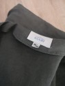 Robe chemise kaki en lin l 7 vue étiquette l Tilleulmenthe mode boutique de vêtements femme en ligne