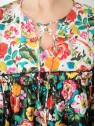 Tunique fleurie colorée l 4 vue col l Tilleulmenthe mode boutique de vêtements femme en ligne