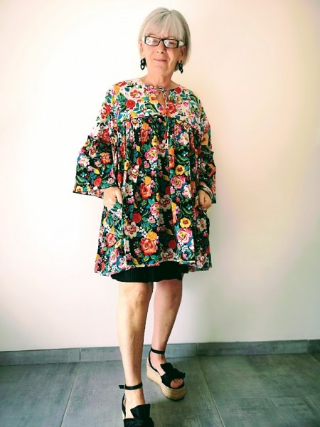 Blouse l'été de Jeanne Daysie l vue de face l tilleulmenthe mode boutique de vêtements femme