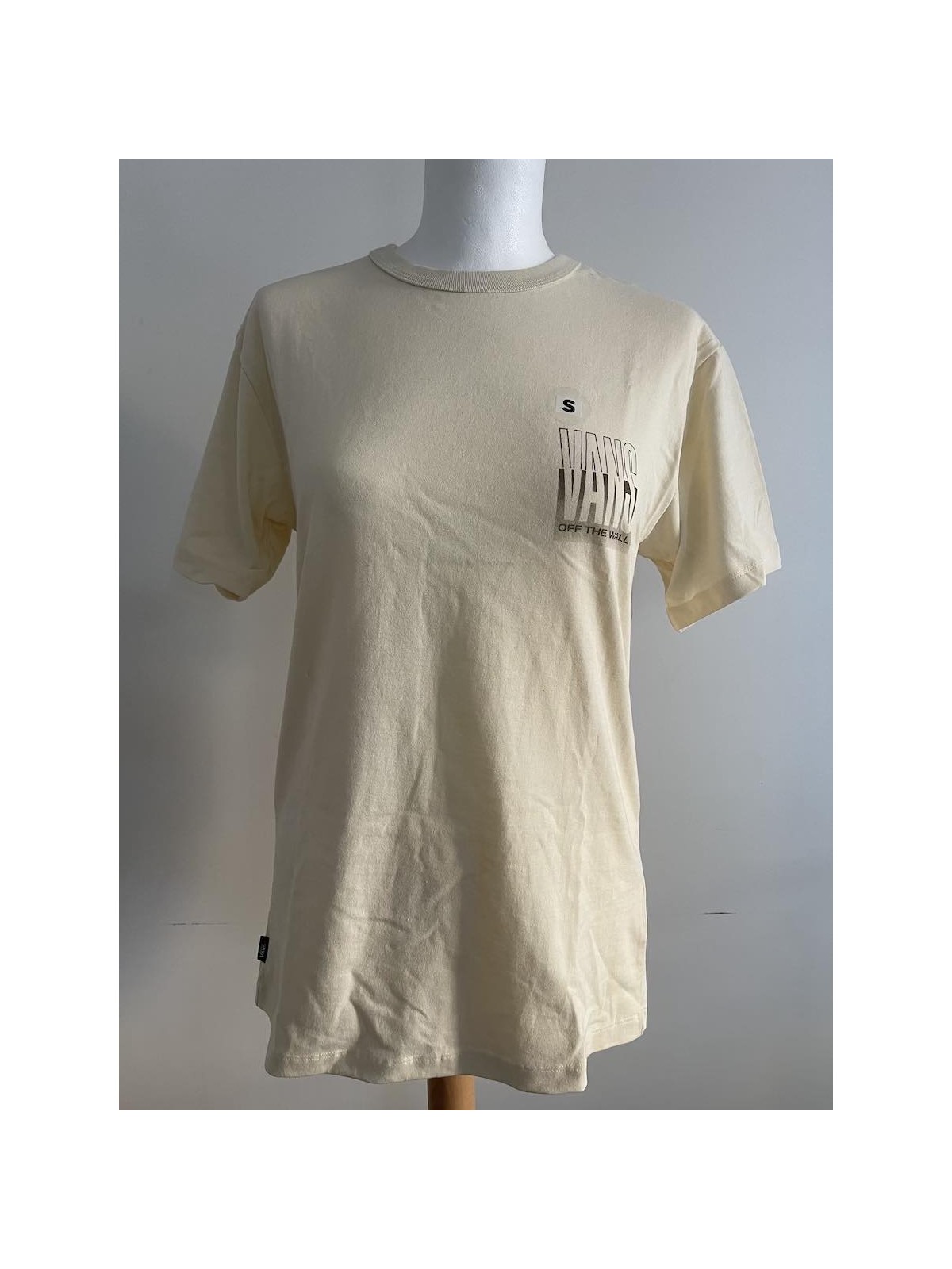 T-shirt manches courtes Vans l 1 vue de face l Tilleulmenthe mode boutique de vêtements femme en ligne