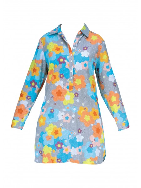 Robe courte imprimé floral marque Bagatelle l 5 vue article détouré l Tilleulmenthe mode boutique de vêtements femme en ligne