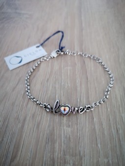 Bracelet plaqué argent Ciclon Love l 1 vue bijoux l Tilleulmenthe mode boutique de vêtements femme en ligne