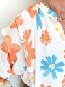 Blouse marguerite colorée l 3 vue motifs fleurs l Tilleulmenthe mode boutique de vêtements femme en ligne