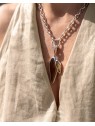 Collier Ciclon plaqué argent l 5 vue collier porté l Tilleulmenthe mode boutique femme en ligne