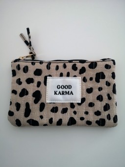 Pochette léopard Good Karma