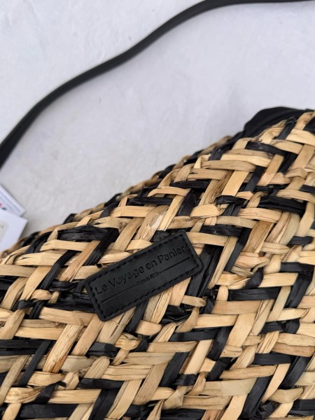 Sac panier noir l 9 vue étiquette l Tilleulmenthe mode boutique de vêtements femme en ligne