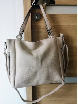 Sac à main femme beige l 1 vue de face l Tilleulmenthe mode boutique de vêtements femme en ligne