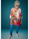 Haut coloré manches mi-longues l 1 vue de face l Tilleulmenthe mode boutique de vêtements femme en ligne