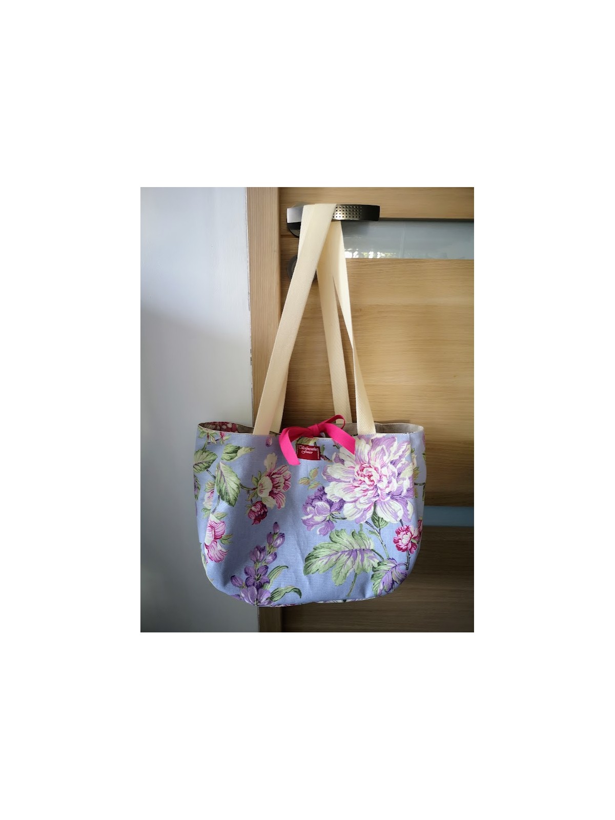 Sac réversible imprimé fleurs l 5 vue en entier l Tilleulmenthe mode boutique de vêtements femme en ligne