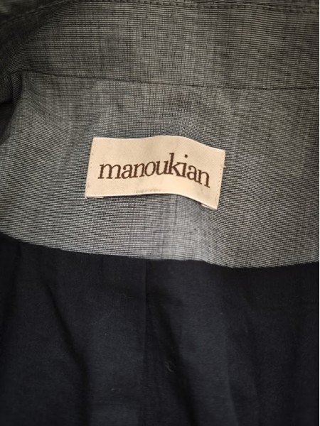 Veste manches longues Manoukian, couleur grise l 4 vue étiquette l Tilleulmenthe mode boutique de vêtements femme en ligne