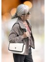Sac à main blanc marque Le Voyage en panier l 1 vue de face l Tilleulmenthe mode boutique de vêtements femme en ligne