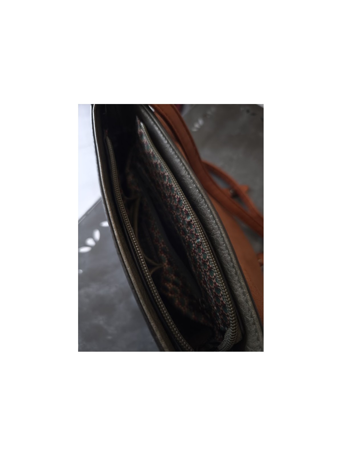 Sac doublé tissu à l'intérieur l 3 vue motifs l Tilleulmenthe mode boutique de vêtements femme en ligne