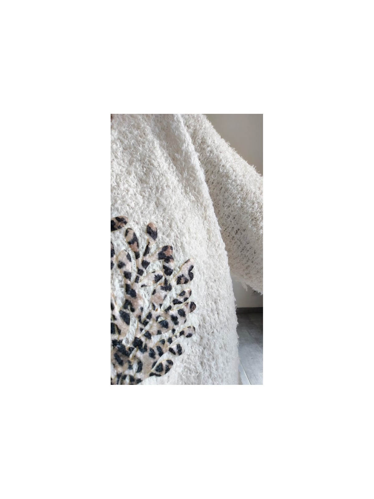 Pull crème et arbre de vie léopard l 3 vue arbre de vie l Tilleulmenthe mode boutique de vêtements femme en ligne