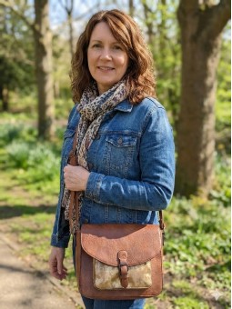 Sac à main femme couleur choco l 5 vue de face l Tilleulmenthe mode boutique de vêtements femme en ligne