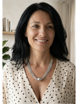 Collier Ciclon ras de cou collection spherik l 1 vue de face l Tilleulmenthe mode boutique de vêtements femme en ligne