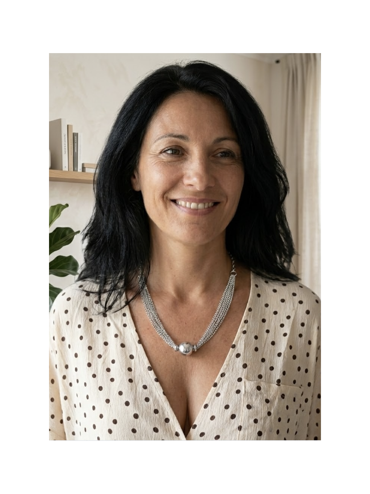 Collier Ciclon ras de cou collection spherik l 1 vue de face l Tilleulmenthe mode boutique de vêtements femme en ligne