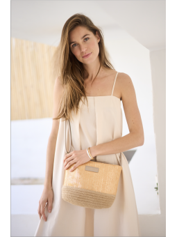 Sac femme Le Voyage en Panier l 1 vue porté l Tilleulmenthe mode boutique de vêtements femme en ligne