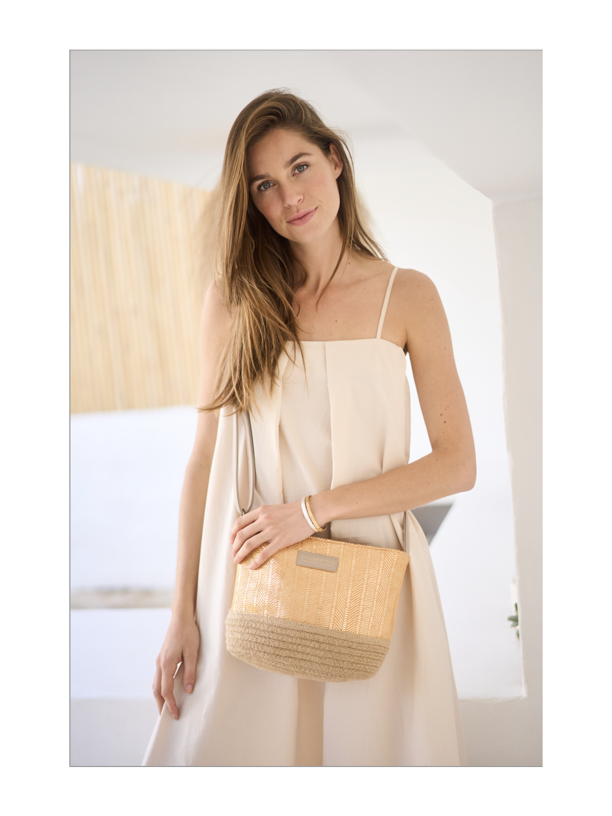 Sac femme Le Voyage en Panier l 1 vue porté l Tilleulmenthe mode boutique de vêtements femme en ligne