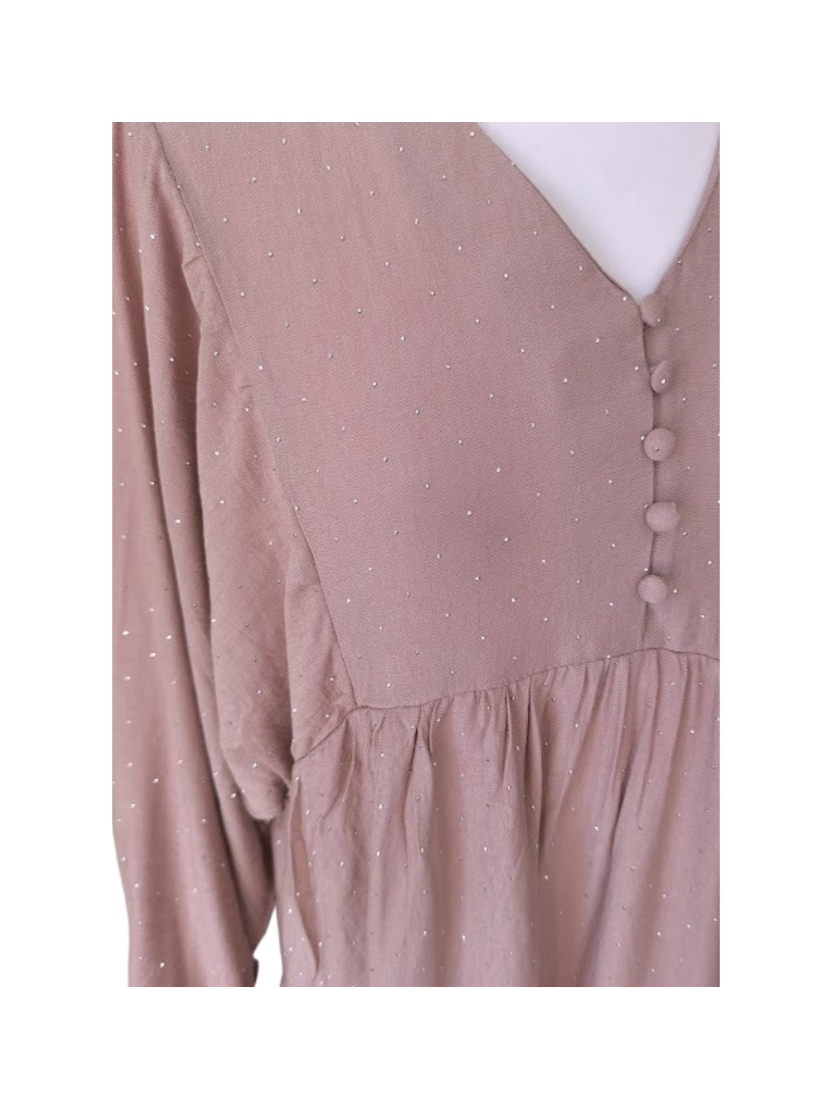 Robe rose coupe ample pour femme l 3 vue de près l Tilleulmenthe mode boutique de vêtements femme en ligne